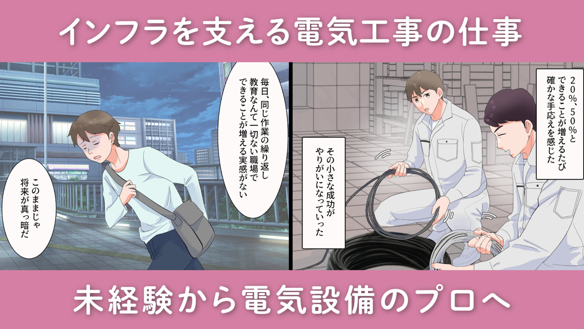 求人アニメーション配信開始💡